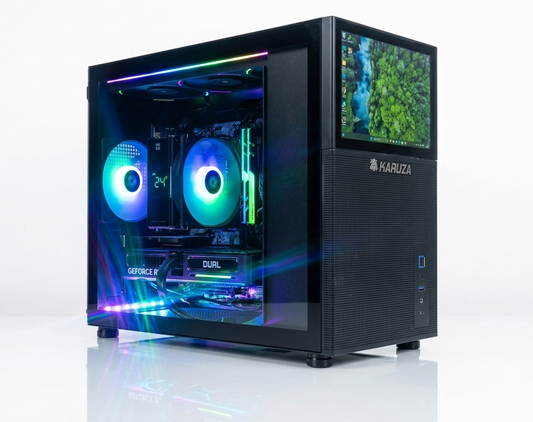 Budget Gaming PC with LCD Screen! | NVIDIA RTX 5050 | Ryzen 5 5500 | 16GB RAM